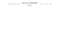 Desktop Screenshot of kellyoshiro.com